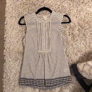 J.Crew sleeveless blouse